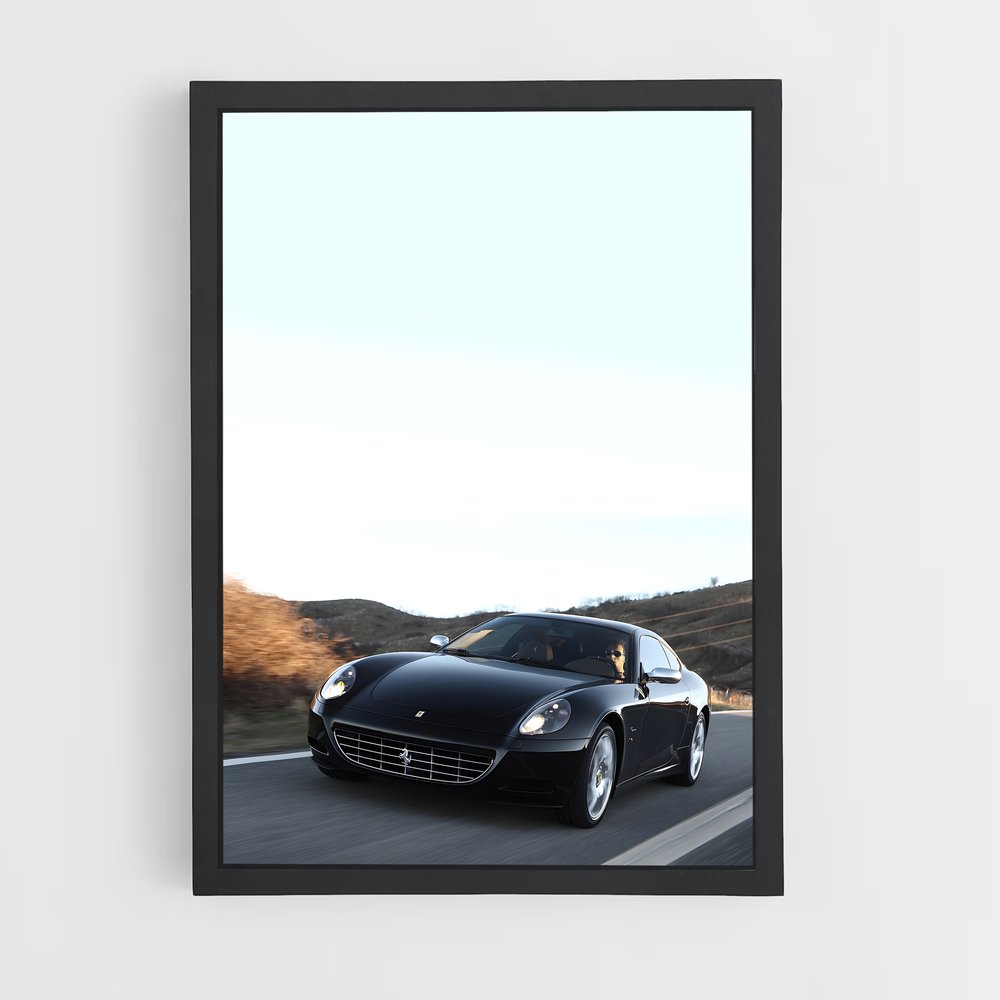Poster Scaglietti Toile – affiche Ferrari (vue 2)